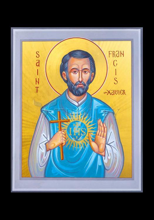 St. Francis Xavier - Holy Card by Robert Gerwing - Trinity Stores