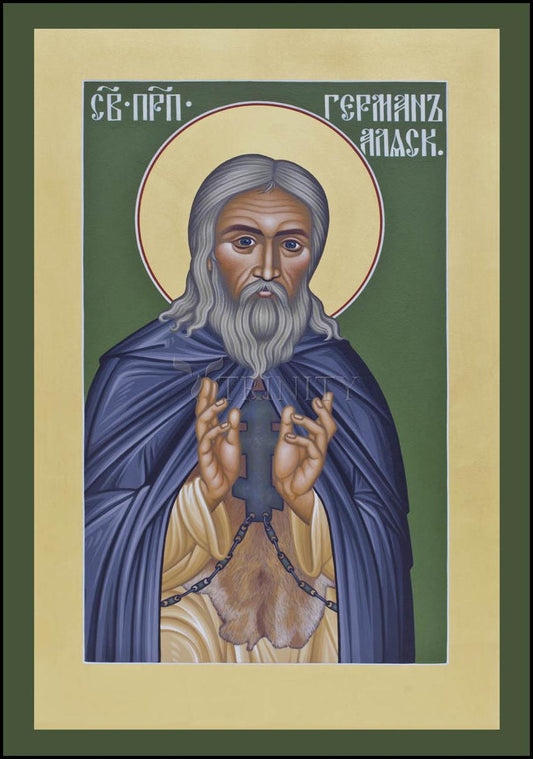 St. Herman of Alaska - Wood Plaque