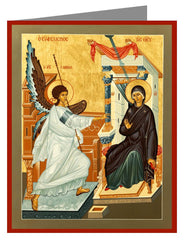 Note Card - Annunciation by R. Lentz