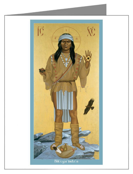 Apache Christ - Note Card Custom Text by Br. Robert Lentz, OFM - Trinity Stores