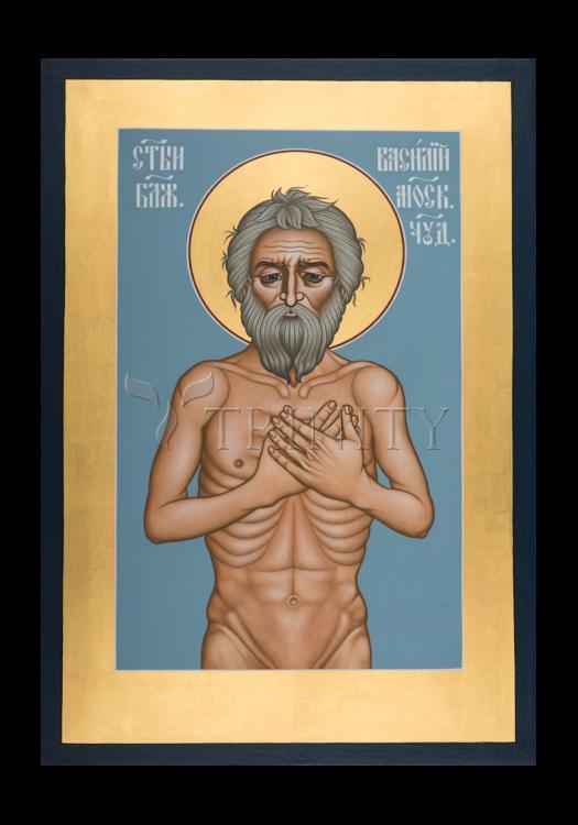 St. Basil the Blessed of Moscow - Holy Card by Br. Robert Lentz, OFM - Trinity Stores