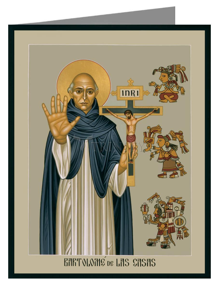 Bartolome de la Casas - Note Card by Br. Robert Lentz, OFM - Trinity Stores