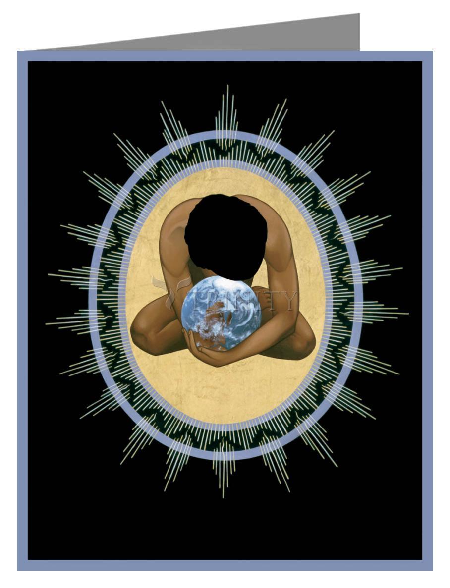 Compassion Mandala - Note Card by Br. Robert Lentz, OFM - Trinity Stores