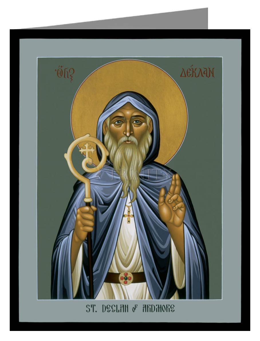 St. Declan of Ardmore - Note Card Custom Text by Br. Robert Lentz, OFM - Trinity Stores