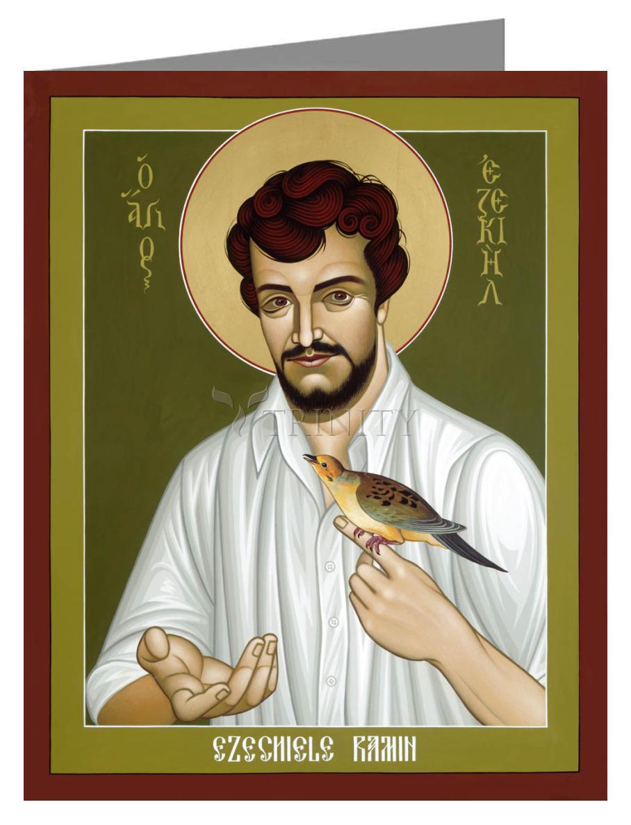 Ezechiele Ramin, MCCJ - Note Card Custom Text by Br. Robert Lentz, OFM - Trinity Stores