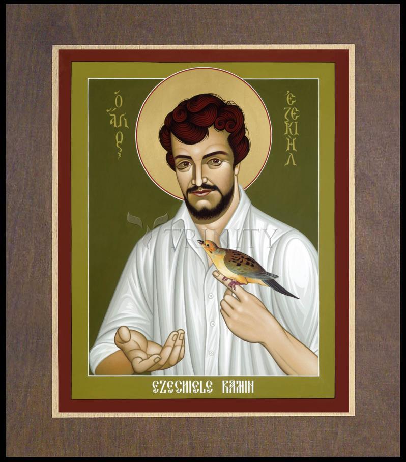 Ezechiele Ramin, MCCJ - Wood Plaque Premium by Br. Robert Lentz, OFM - Trinity Stores