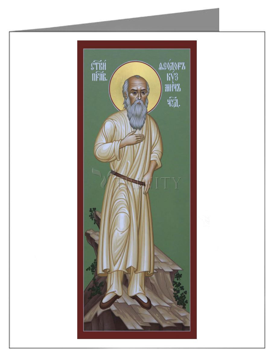 St. Feodor Kuzmich - Note Card Custom Text by Br. Robert Lentz, OFM - Trinity Stores