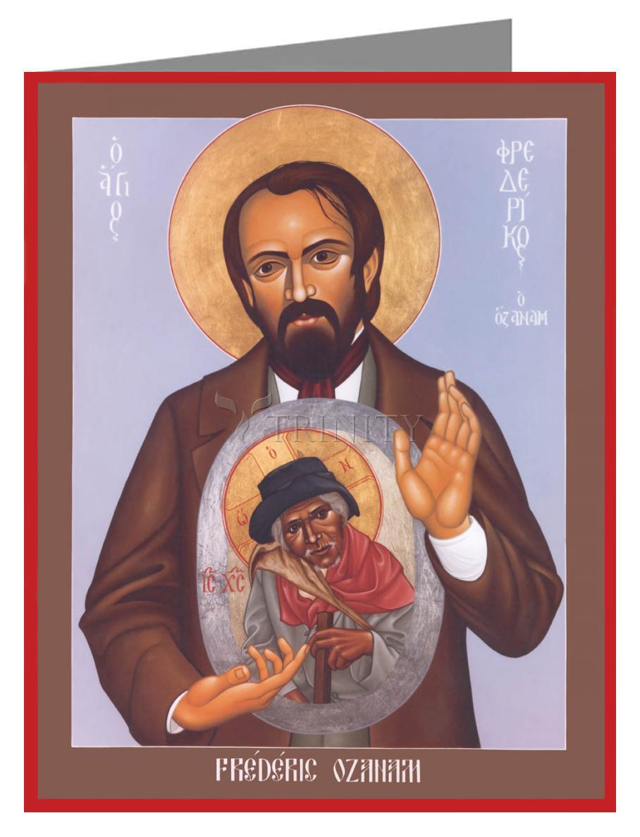 Frédéric Ozanam - Note Card Custom Text by Br. Robert Lentz, OFM - Trinity Stores