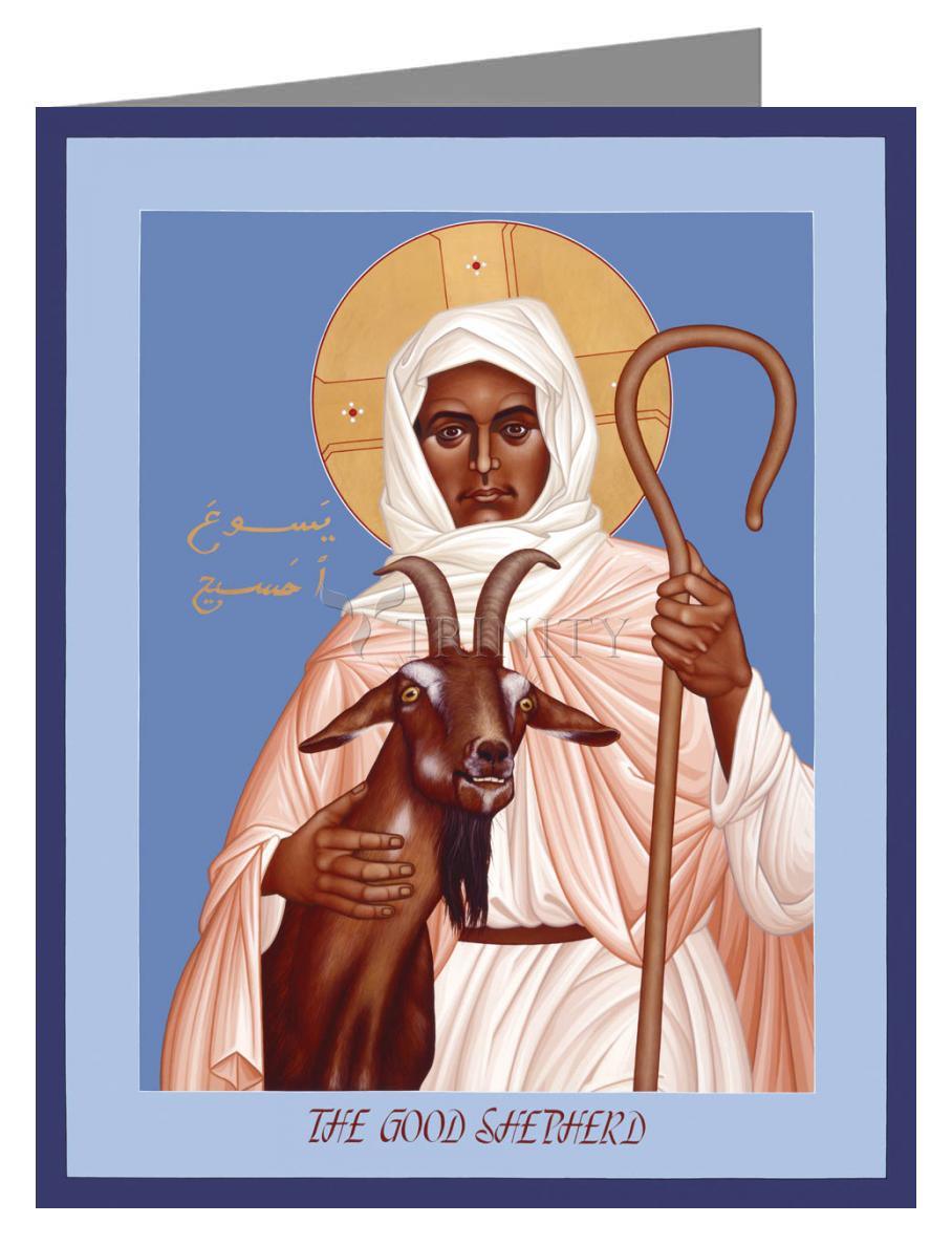 Good Shepherd - Note Card by Br. Robert Lentz, OFM - Trinity Stores