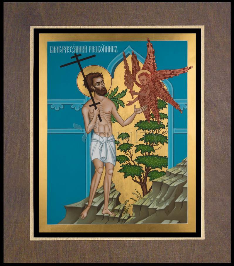 Good Thief - Wood Plaque Premium by Br. Robert Lentz, OFM - Trinity Stores