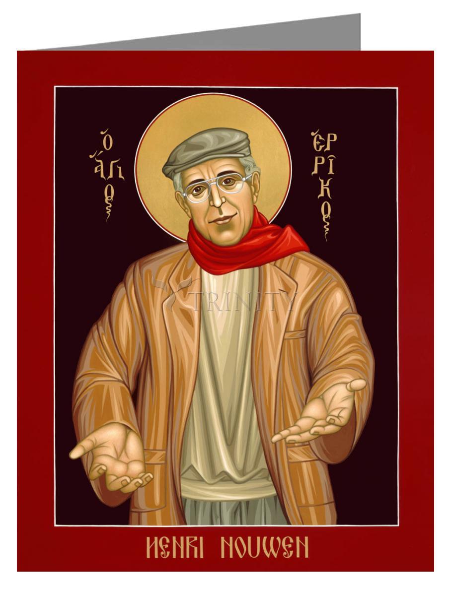 Henri Nouwen - Note Card Custom Text by Br. Robert Lentz, OFM - Trinity Stores