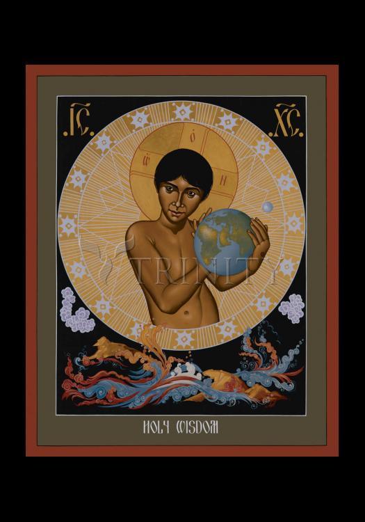 Holy Wisdom - Holy Card by Br. Robert Lentz, OFM - Trinity Stores