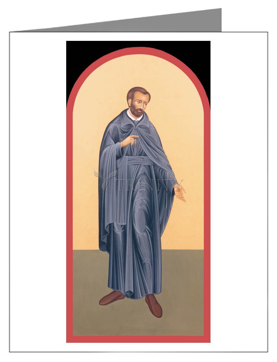 St. Isaac Jogues, SJ - Note Card by Br. Robert Lentz, OFM - Trinity Stores