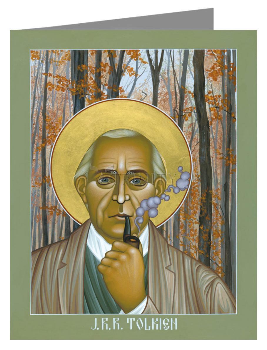 J.R.R. Tolkien - Note Card Custom Text by Br. Robert Lentz, OFM - Trinity Stores