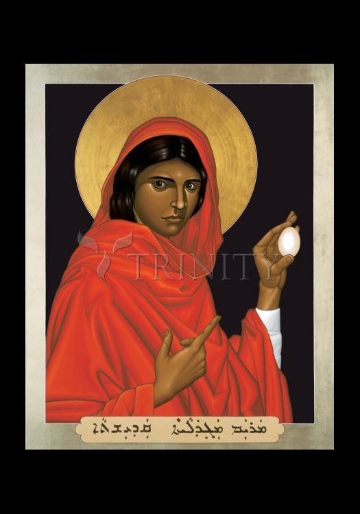 St. Mary Magdalene - Holy Card by Br. Robert Lentz, OFM - Trinity Stores