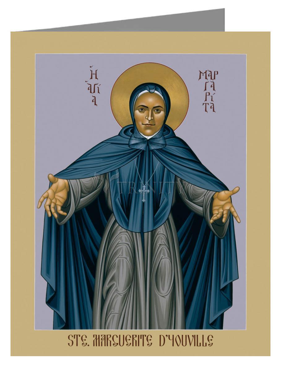 St. Marguerite d'Youville - Note Card by Br. Robert Lentz, OFM - Trinity Stores