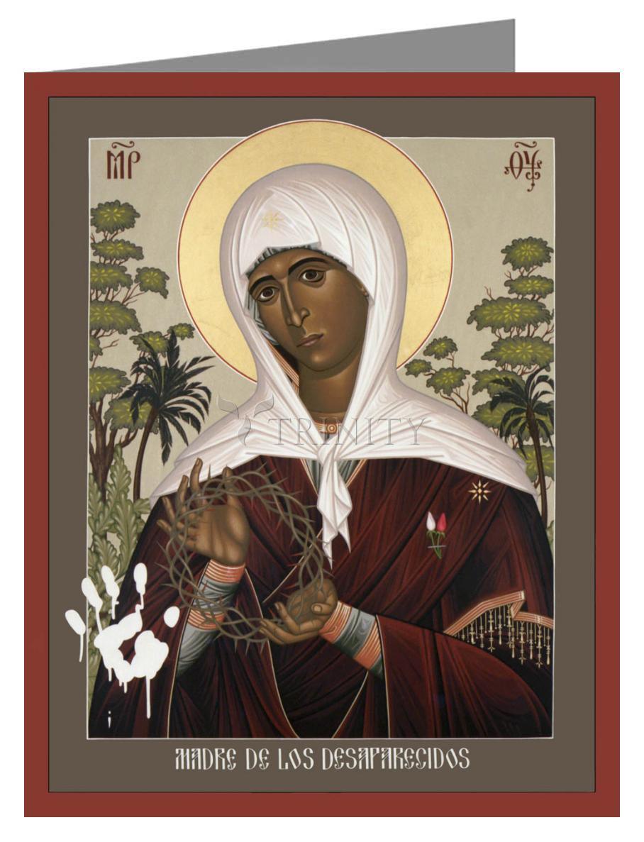 Mother of the Disappeared - Note Card Custom Text by Br. Robert Lentz, OFM - Trinity Stores