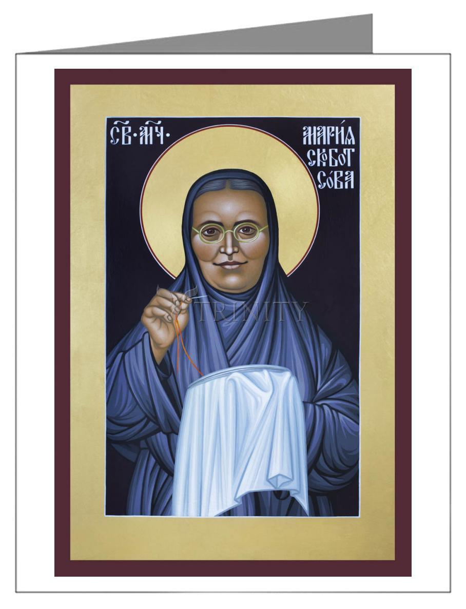 St. Maria Skobtsova - Note Card Custom Text by Br. Robert Lentz, OFM - Trinity Stores