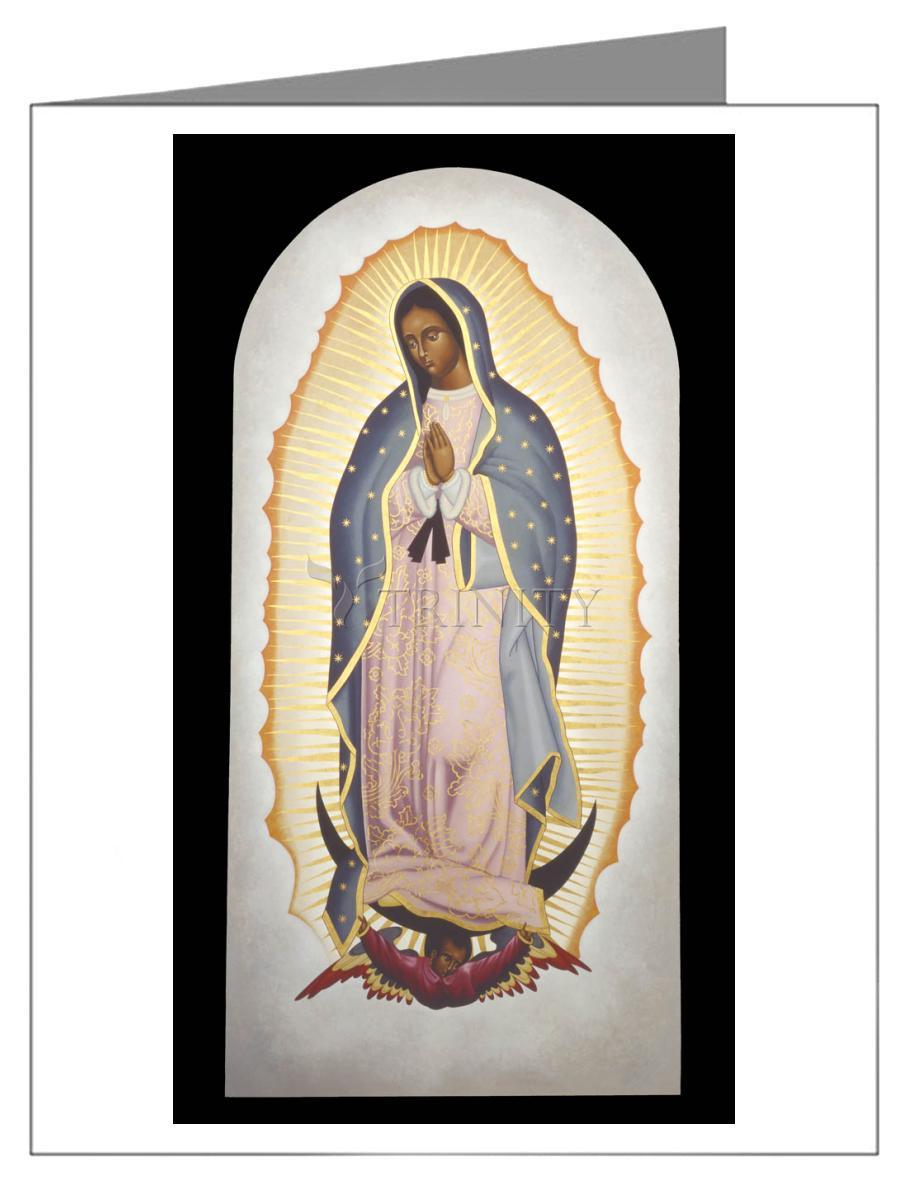Our Lady of Guadalupe - Note Card Custom Text by Br. Robert Lentz, OFM - Trinity Stores