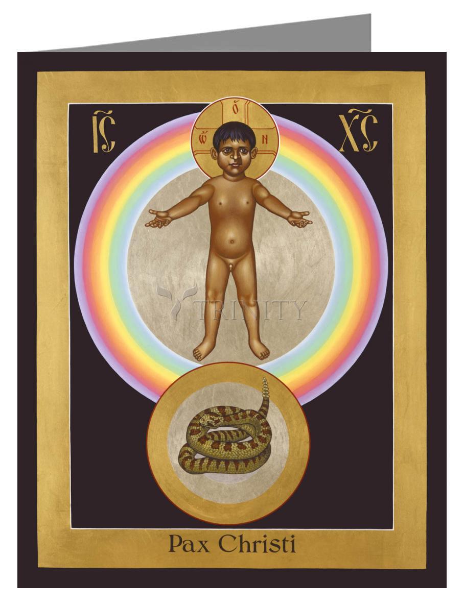 Pax Christi - Note Card by Br. Robert Lentz, OFM - Trinity Stores