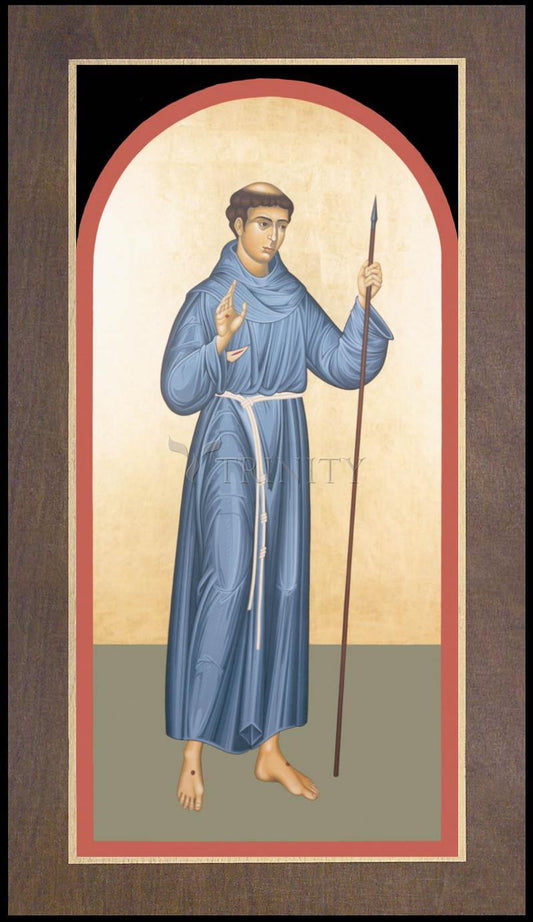 St. Philip of Jesus - Wood Plaque Premium by Br. Robert Lentz, OFM - Trinity Stores