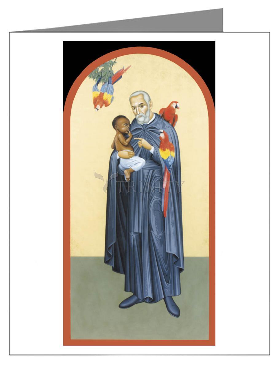 St. Peter Claver - Note Card by Br. Robert Lentz, OFM - Trinity Stores