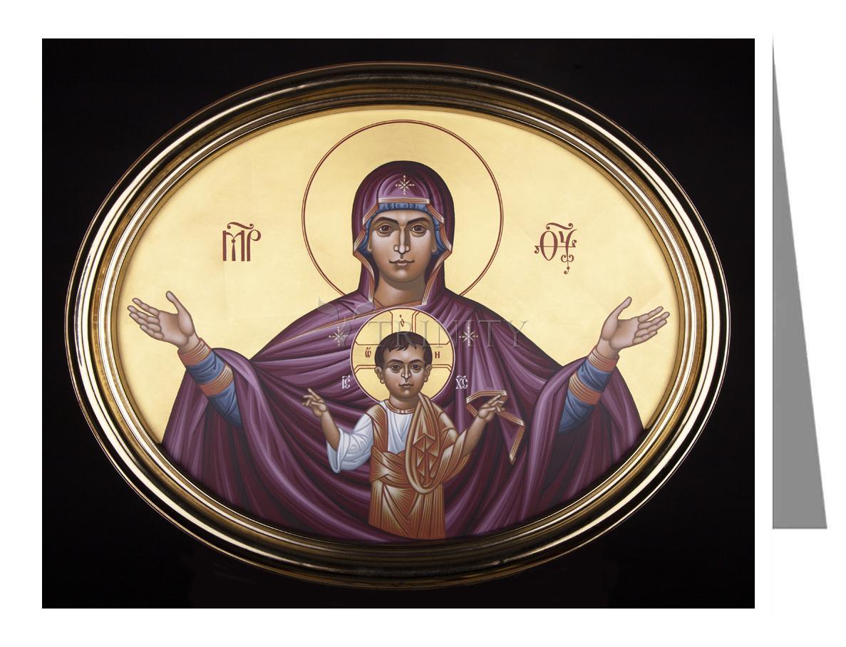 Queen of Heaven - Note Card Custom Text by Br. Robert Lentz, OFM - Trinity Stores