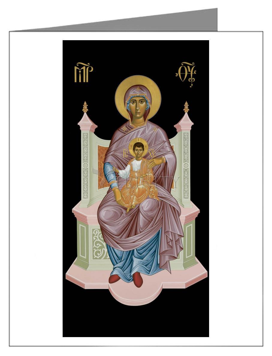 Queen of Heaven - Note Card by Br. Robert Lentz, OFM - Trinity Stores
