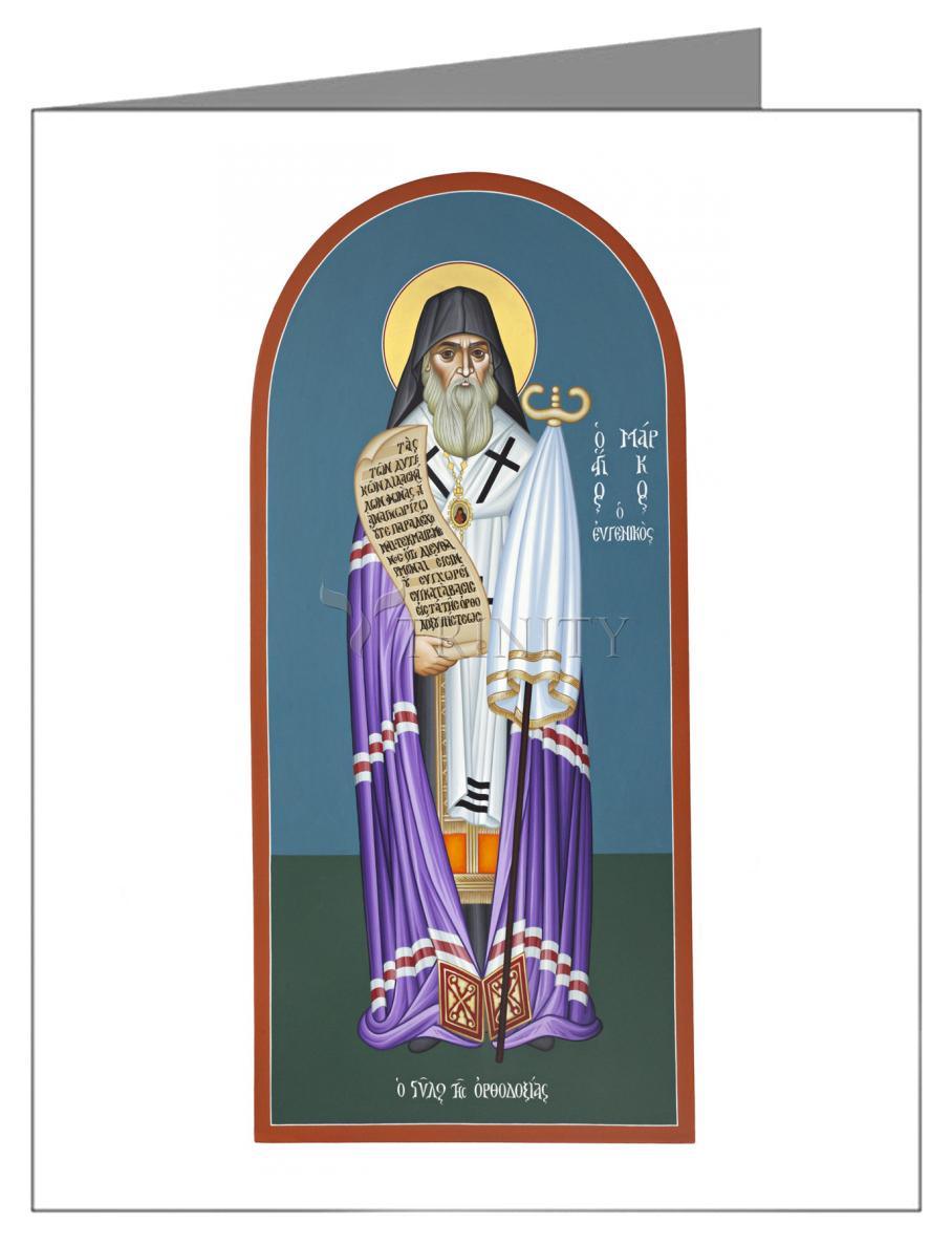 St. Mark of Ephesus - Note Card Custom Text by Br. Robert Lentz, OFM - Trinity Stores