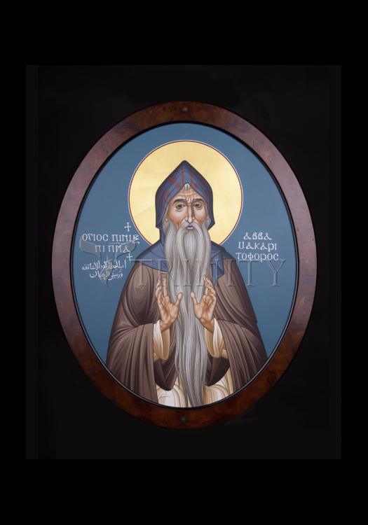 St. Macarius the Great - Holy Card by Br. Robert Lentz, OFM - Trinity Stores