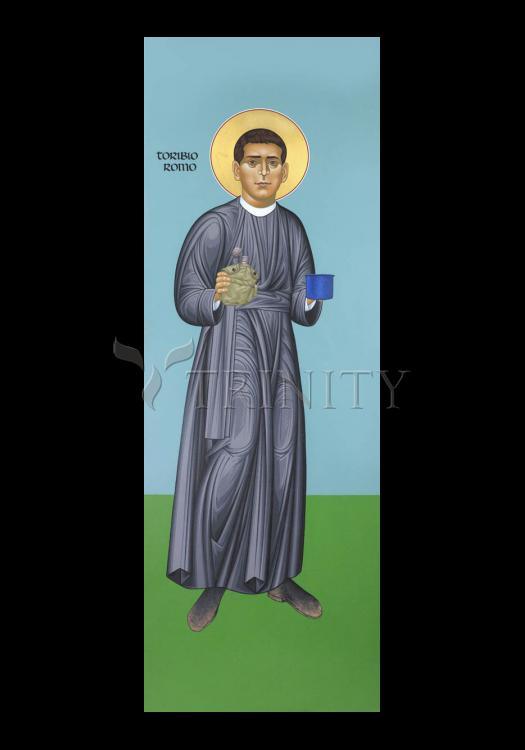 St. Toribio Romo - Holy Card by Br. Robert Lentz, OFM - Trinity Stores