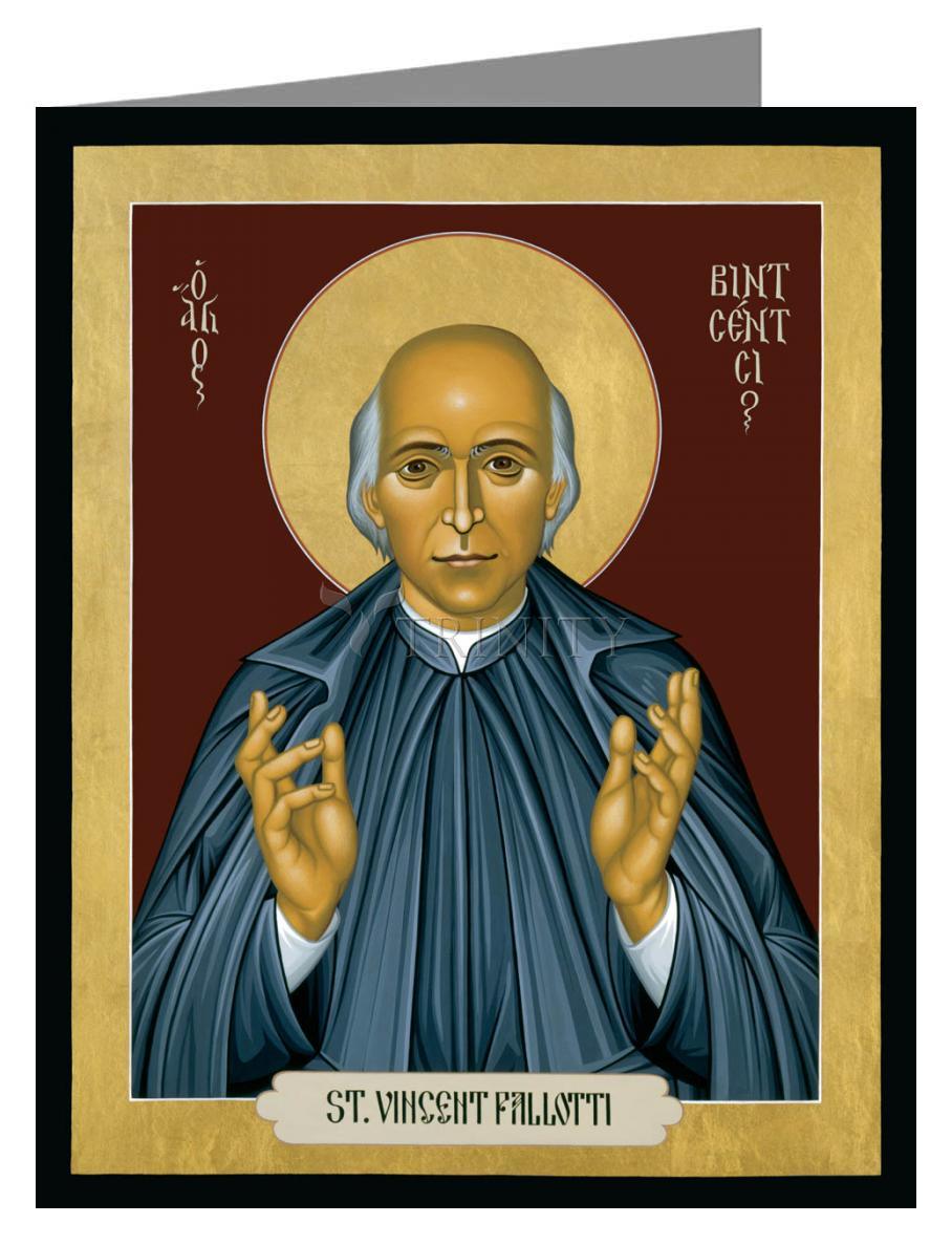 St. Vincent Pallotti - Note Card Custom Text by Br. Robert Lentz, OFM - Trinity Stores