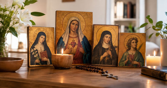 Best icons of female Catholic saints and mystics in 2026