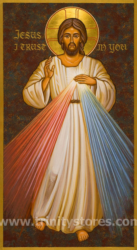 Apr 7 - “Divine Mercy” © icon by Joan Cole. Happy Feast Day! - trinitystores