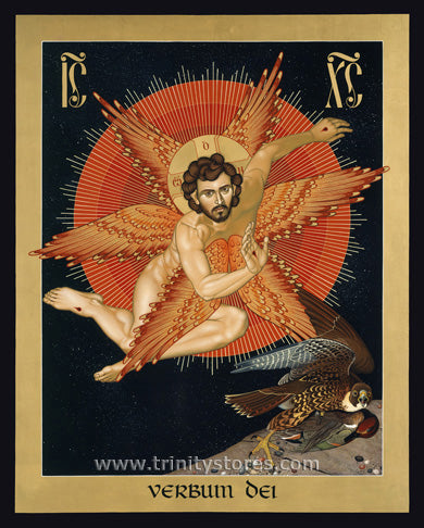 Apr 19 - “Seraphic Christ” © icon by Br. Robert Lentz, OFM.