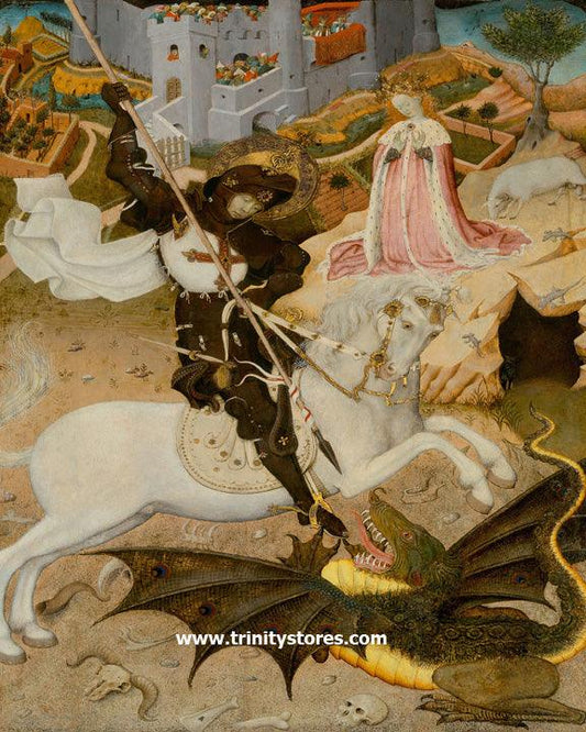 Apr 23 - “St. George of Lydda” by Museum Religious Art Classics. Happy Feast Day St. Lydda!