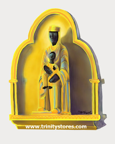Apr 25 - “Our Lady of Good Death Clermont” © artwork by Br. Mickey McGrath, OSFS