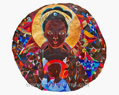 Apr 27 - “Black Madonna Mandala” © artwork by Br. Mickey McGrath, OSFS. Happy Feast Our Lady! - trinitystores