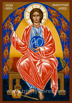 Aug 17 - “God Almighty Father” © icon by Joan Cole.