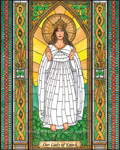 Aug 21 - “Our Lady of Knock” © artwork by Brenda Nippert.