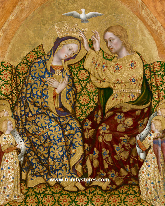 Aug 22 - “Coronation of Mary” © silhouette art by Dan Paulos.
