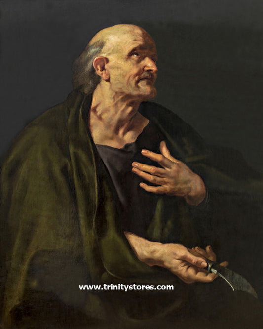 Aug 24 - “St. Bartholomew” by Museum Religious Art Classics.