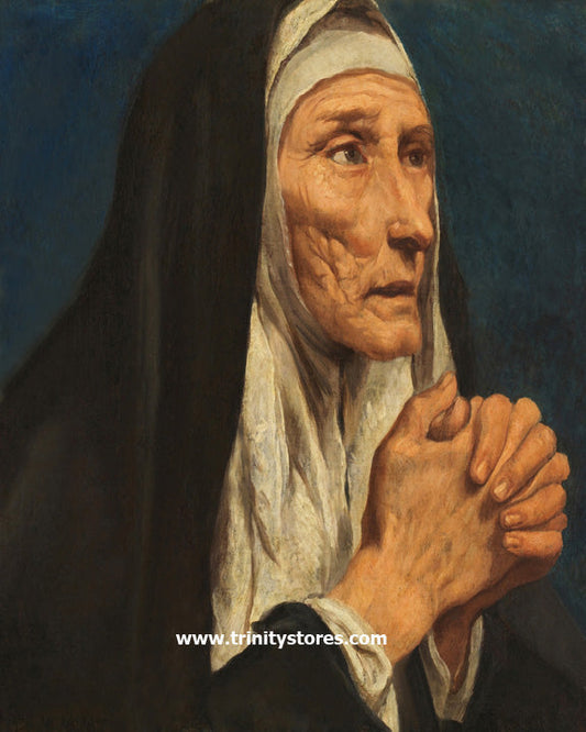 Aug 27 - “St. Monica” by Museum Religious Art Classics