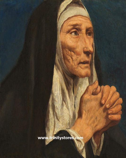 Aug 27 - “St. Monica” by Museum Religious Art Classics.