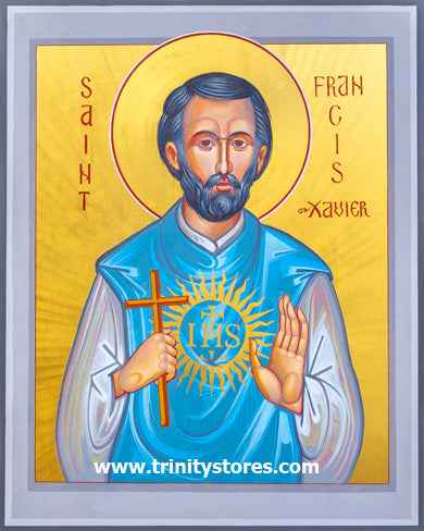Dec 3 - “St. Francis Xavier” © icon by Robert Gerwing.