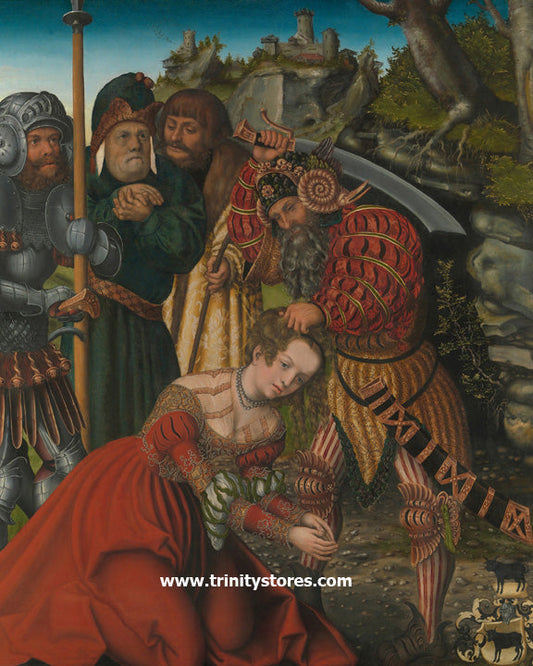 Dec 4 - “Martyrdom of St. Barbara” by Museum Religious Art Classics.