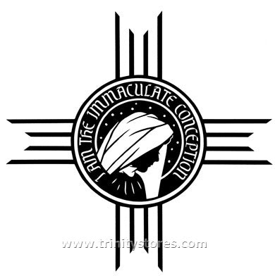 Dec 7 “I am the Immaculate Conception” © silhouette art by Dan Paulos.