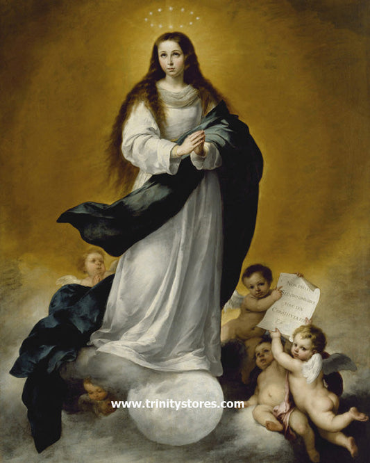 Dec 8 - “Immaculate Conception” by Museum Religious Art Classics.
