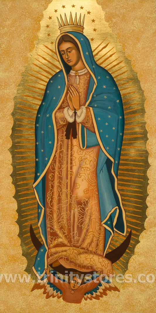 Dec 11 - Our Lady of Guadalupe icon by Joan Cole. - trinitystores