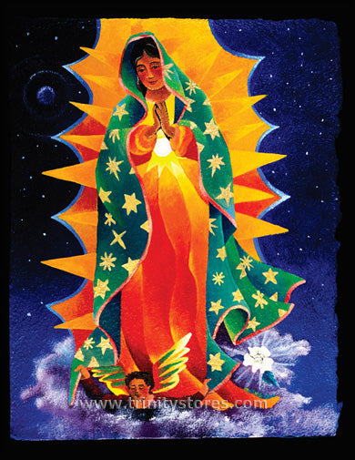 Dec 11 - “Our Lady of Guadalupe” © artwork by Br. Mickey McGrath, OSFS.
